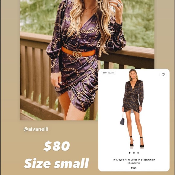 L Academie Dresses Lacademie The Joyce Mini Dress In Black Poshmark